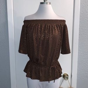 White House Black Market - Off Shoulder Blouse